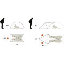 Abside Tenda Ferrino Blizzard 2 Apsis -Brunner abside tenda ferrino blizzard 2 apsis abside compatibile comfort spazio 3
