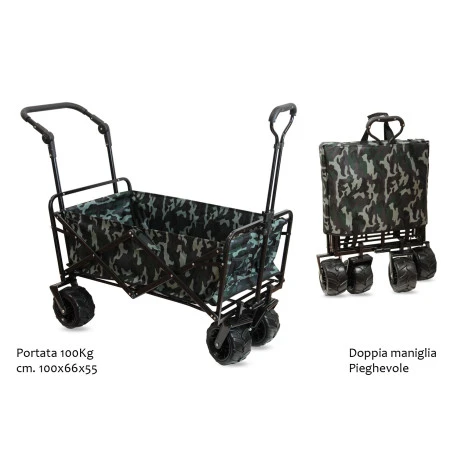 Carello Mare Pieghevole 3 Carello Mare Pieghevole