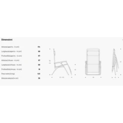 Poltrona Reclinabile LaFuma R Clip Ocean 6 Poltrona Reclinabile LaFuma R Clip Ocean -Brunner sdraio reclinabile r clip ocean 3