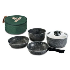 Set Di Pentole Rockza 20 -Brunner set di pentole rockza 20alluminio puro e rivestimento antiaderente 7 pezzi 1