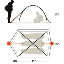 Ferrino Tenda Kalahari 3 9 Ferrino Tenda Kalahari 3 -Brunner tenda ferrino kalahari 3 due ingressi areata comoda vacanze mare 3