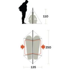 Tenda Ferrino MTB -Brunner tenda ferrino mtb cicloturisti bikers moto tre stagioni clima mite 2