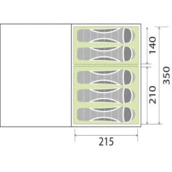 Tenda Brunner Paraiso 5/6 -Brunner tenda paraiso 8
